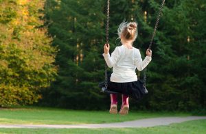 Girl on swing : Children's Care Workers : LavoroCare : Health & Social Care Agency : Jobs